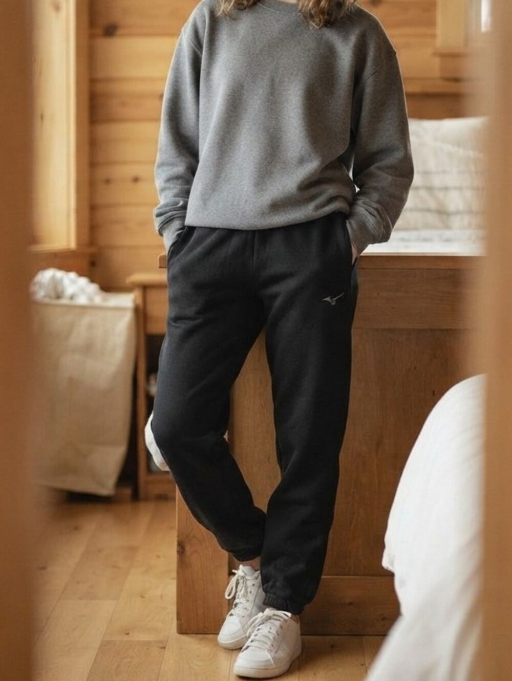 Mizuno XS Black Jogger Sweatpants